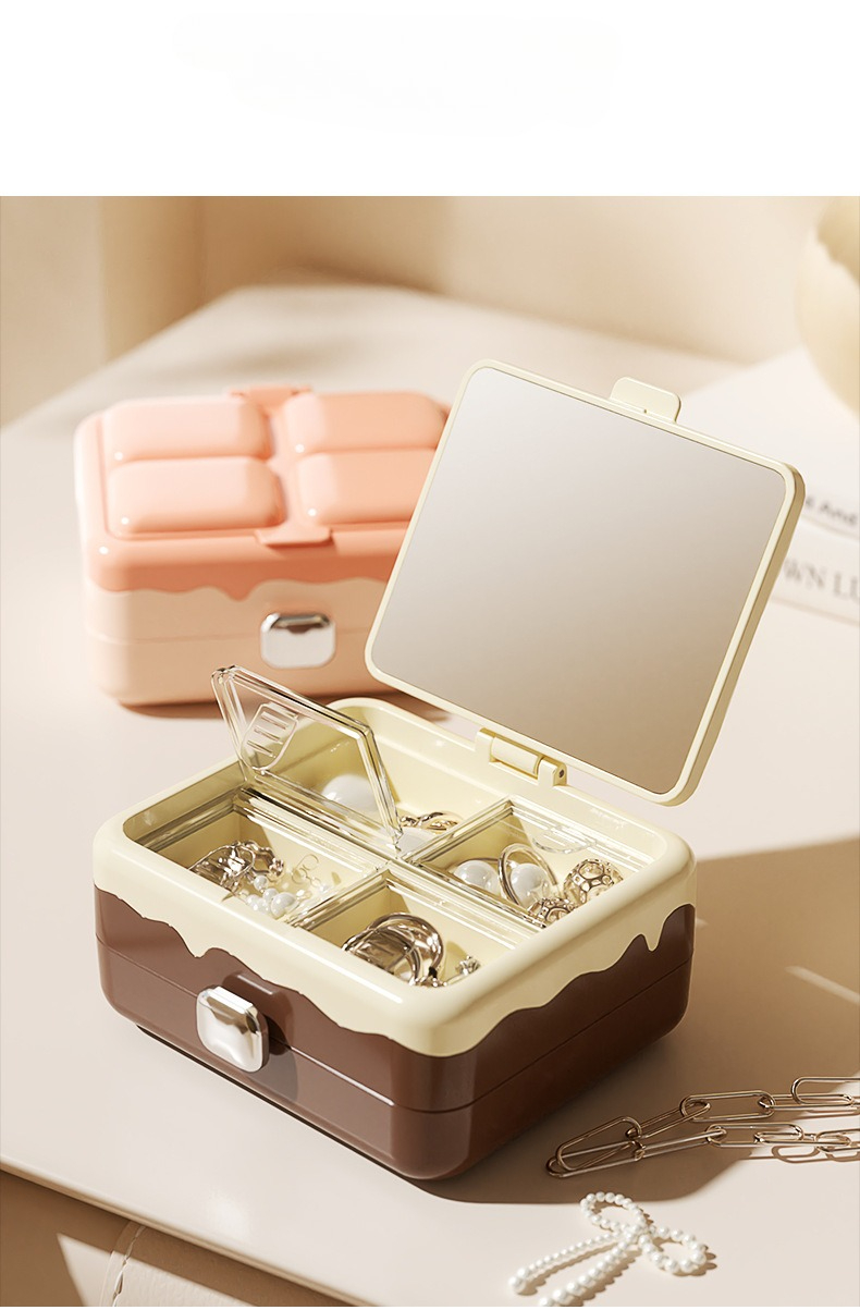 Travel Accessories Jewelry - منظم المجوهرات المحمول، صندوق تخزين صغير