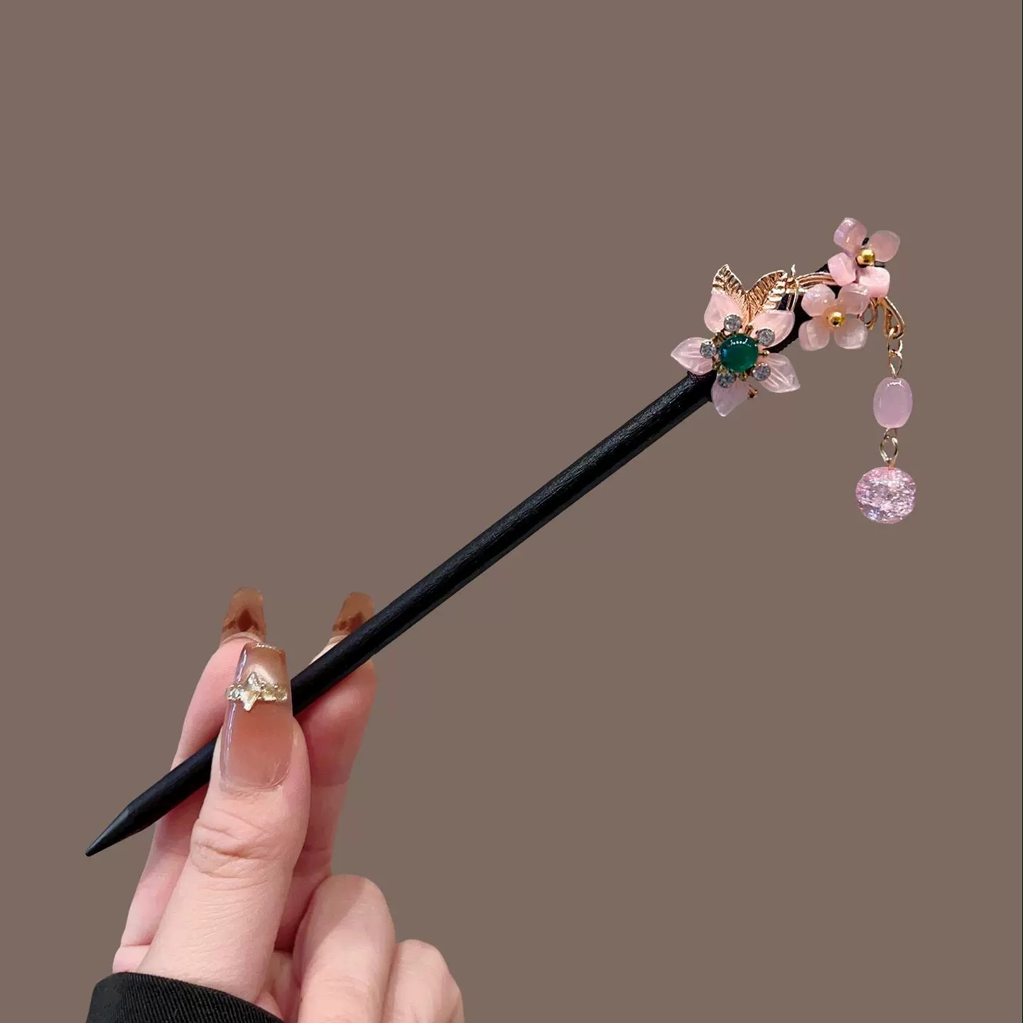 دبوس شعر خشبي عتيق للنساء عصا  - مراجعة Travel Accessories Aesthetic وسعره