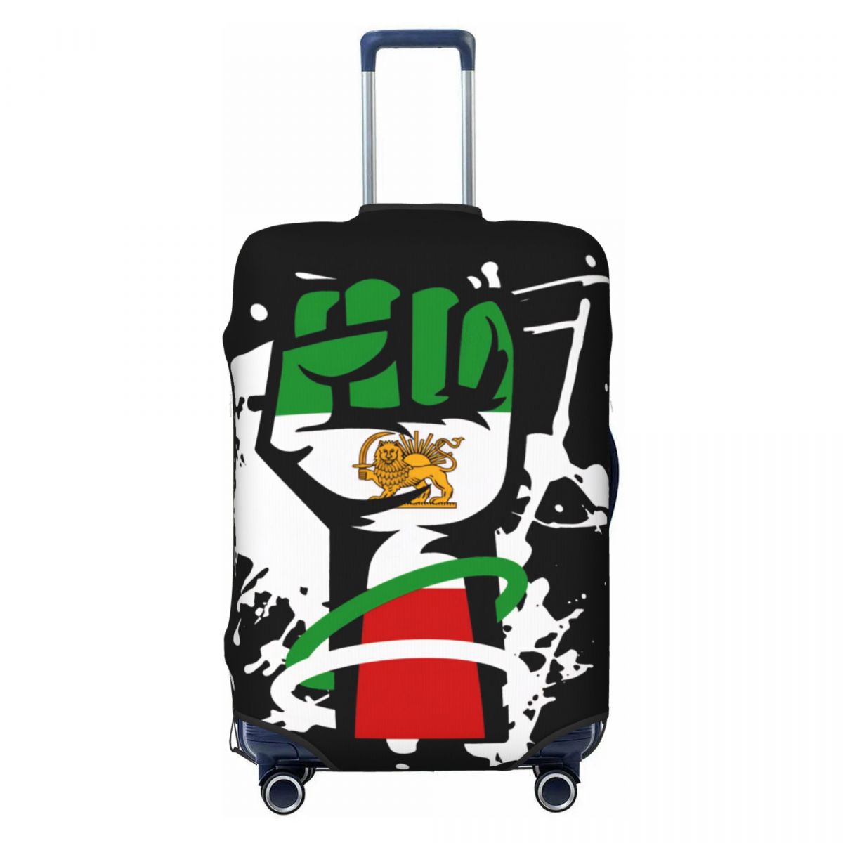 غطاء حقيبة سفر مرن بتصميم أسد  - مراجعة Travel Accessories Long Flight وسعره