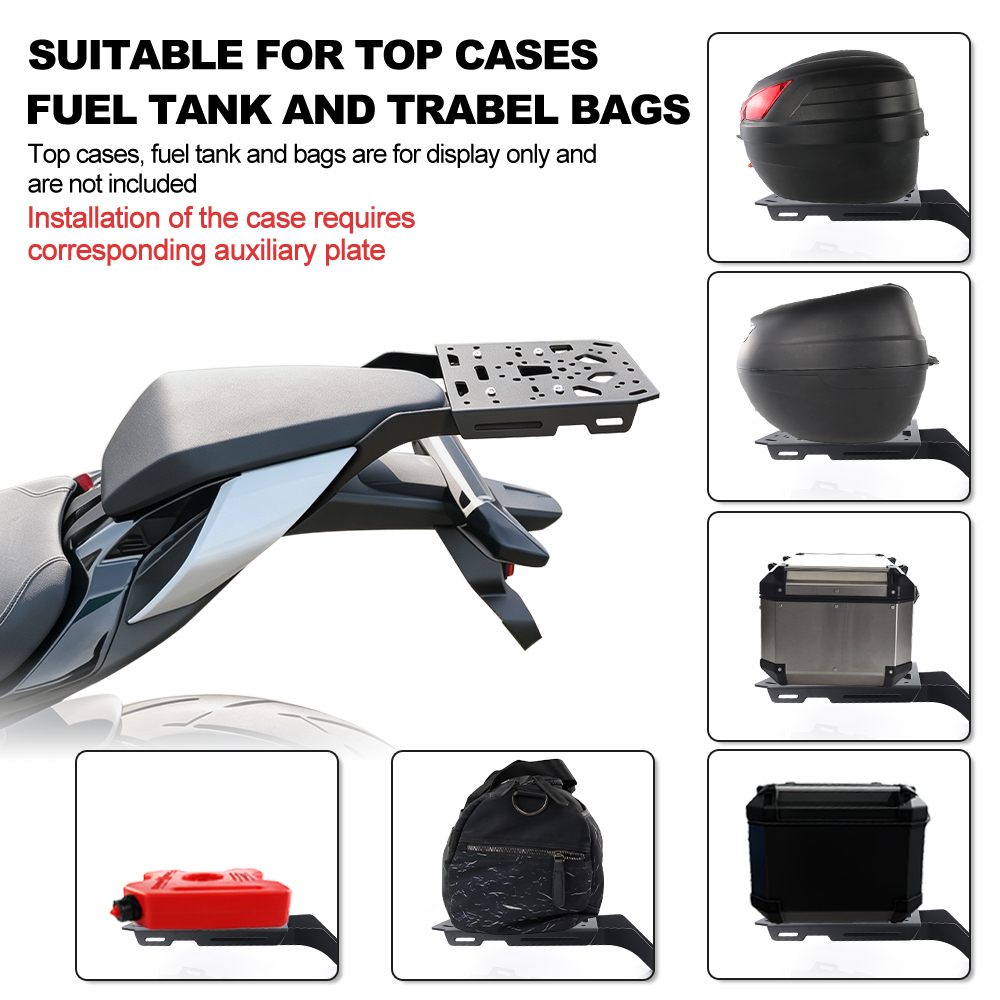 حامل أمتعة خلفي للدراجات النار - مراجعة Luggage Cover Protector وسعره